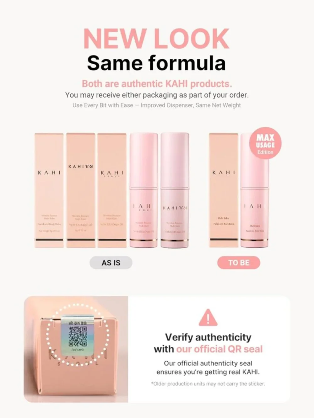 Multi-Purpose Collagen Balm Stick - 48-Hour Hydration for Face, Eyes, Lips